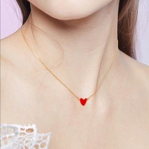 RE-STOCKED!! .5925  Red ♥️ Necklace / (OS) NWT!!